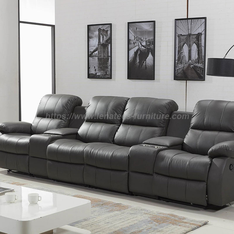 Sofa thông minh bọc da hiện đại 2023