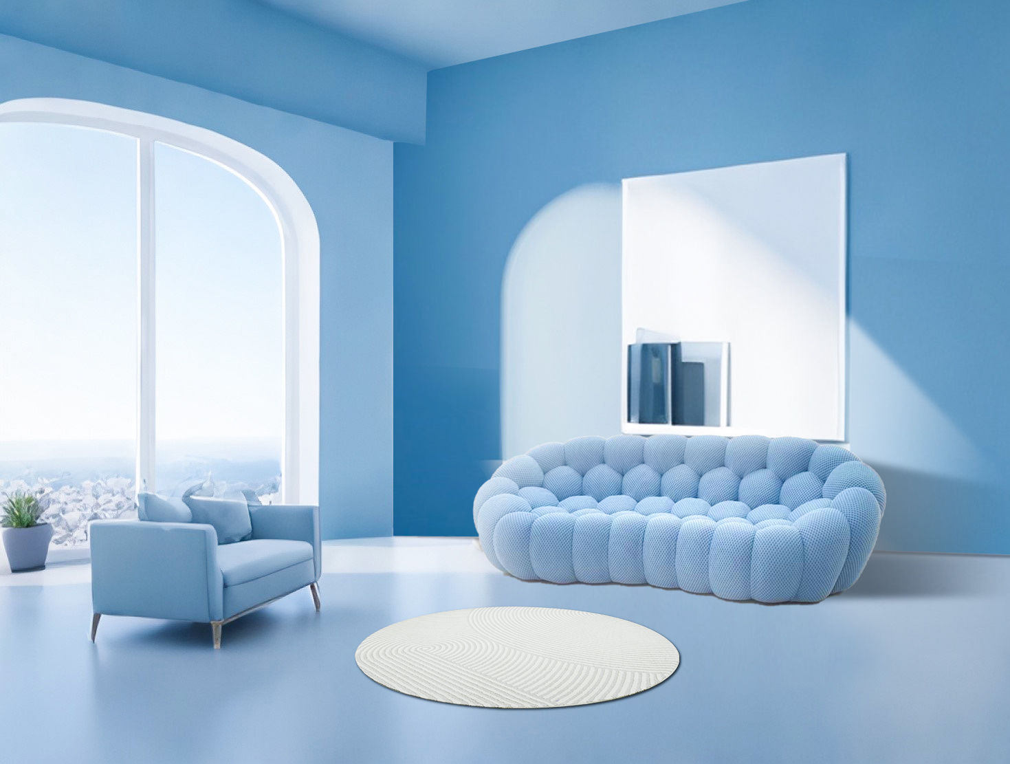 Sự kết hợp hoàn hảo của sự thoải mái và thời trang - sofa bong bóng