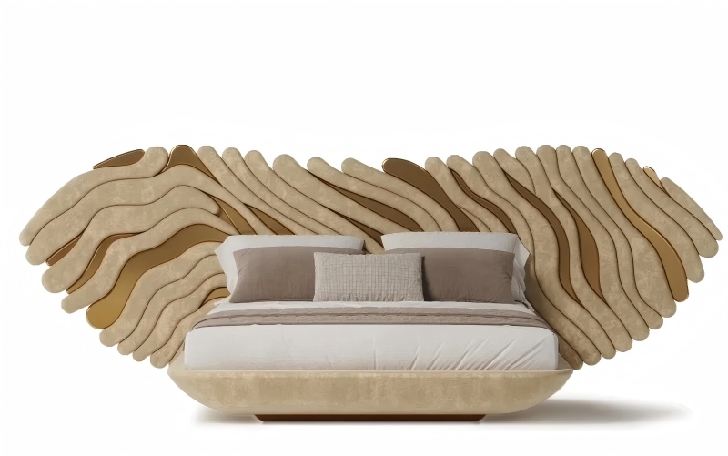 Bướm nghỉ ngơi trong phòng ngủ