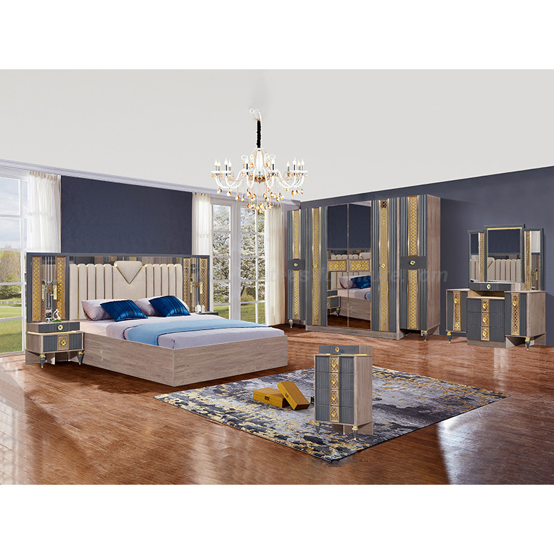 Đồ nội thất 4 PCS Phòng ngủ sang trọng