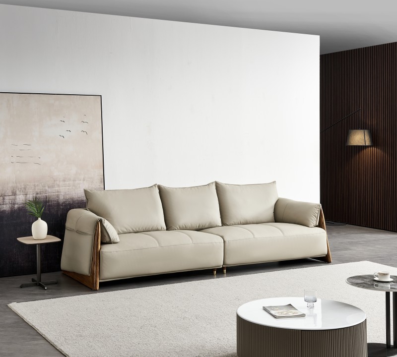 Lớp da cao cấp Sofa thoải mái