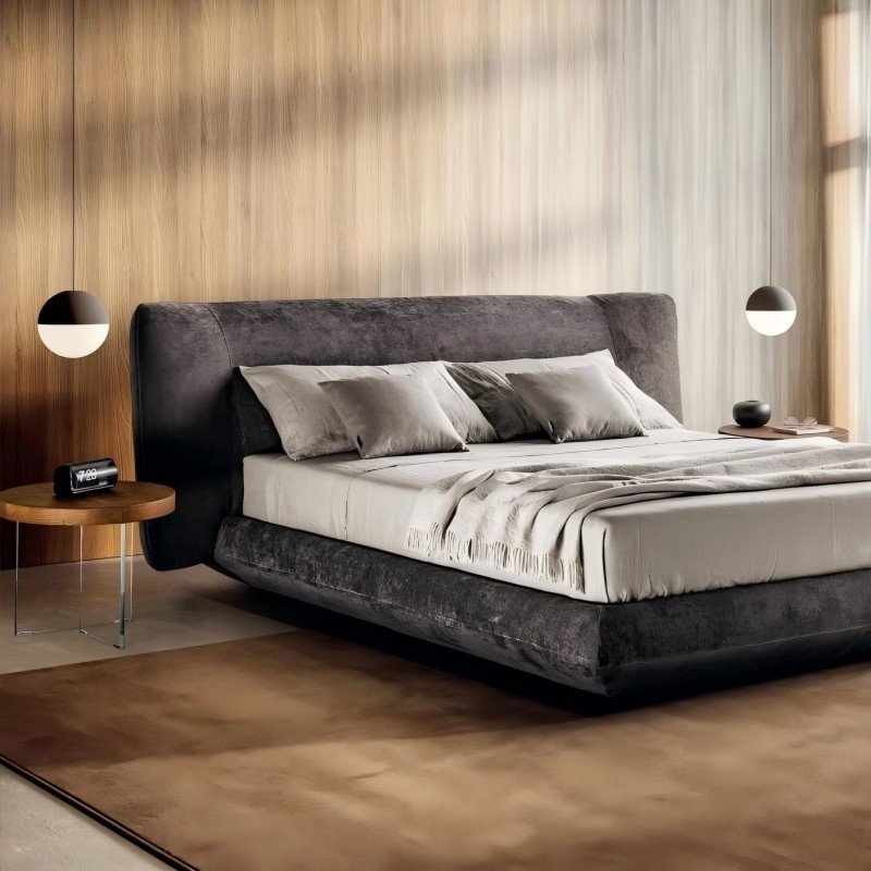 Giường nổi tối giản