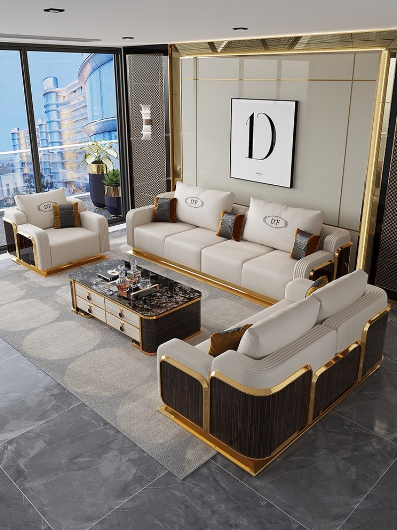 Ánh sáng mô -đun sofa sang trọng | Tự do xác định phòng khách cao cấp của bạn
